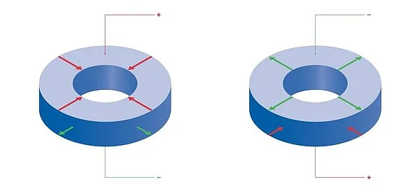 PI Ceramic Piezoceramic Shear Rings