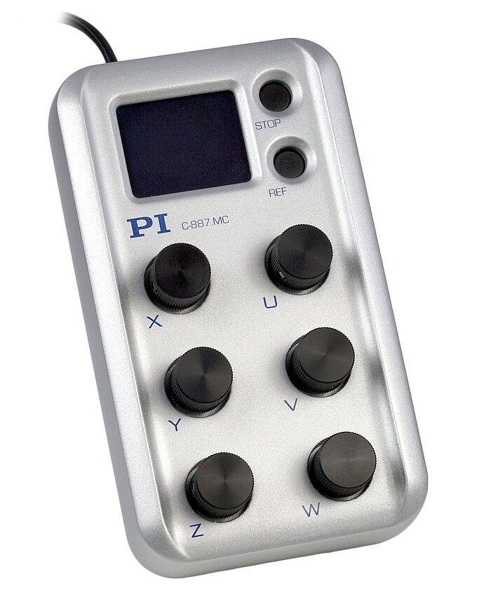 C-887.MC2 用于六足位移台的手动控制单元 用于六足位移台的手动控制单元