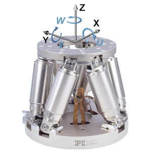 Hexapod micro-motion robots, such as the H-811, provide precision and flexibility in a compact package.